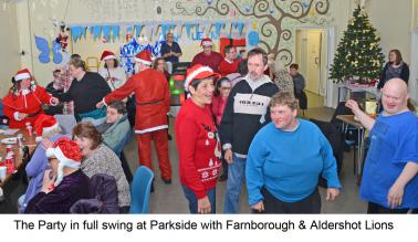 The Parkside Party in Aldershot.
